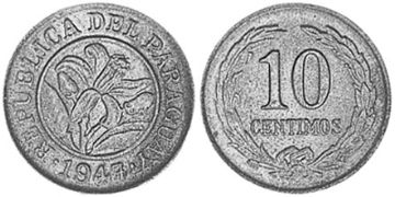10 Centimos 1944-1947