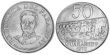 50 Guaranies 1975