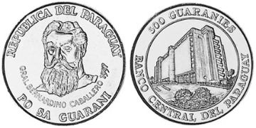 500 Guaranies 1997