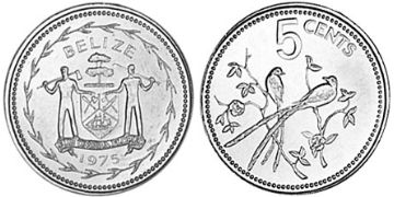5 Centů 1975-1976