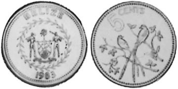 5 Centů 1982-1983