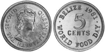 5 Centů 1981