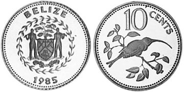 10 Centů 1984-1985