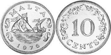 10 Cents 1972-1981