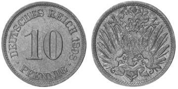 10 Feniků 1890-1916