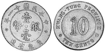 10 Cents 1913-1922