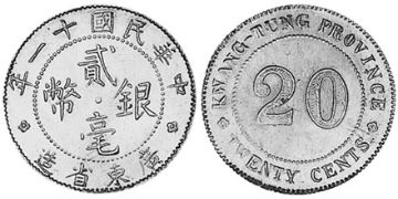 20 Cents 1912-1924
