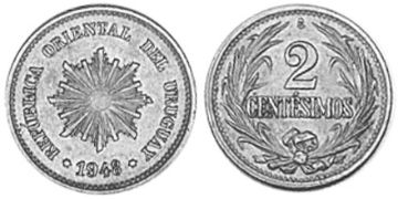 2 Centesimos 1943-1951