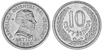 10 Centesimos 1953-1959