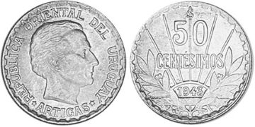 50 Centesimos 1943