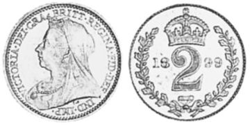 2 Pence 1893-1901