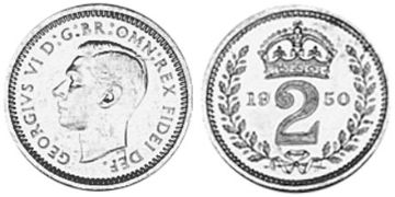 2 Pence 1949-1952