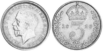 3 Pence 1926-1936