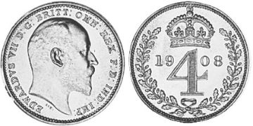 4 Pence 1902-1910