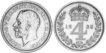 4 Pence 1928-1936