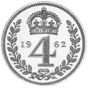 4 Pence 1954-2012