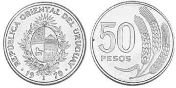 50 Pesos 1970