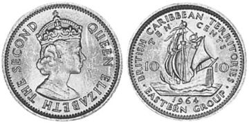 10 Centů 1955-1965