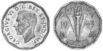 5 Centů 1943-1944