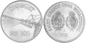 100 Nuevos Pesos 1981