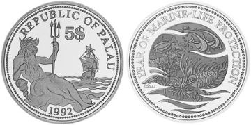5 Dollars 1992