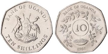 10 Shillings 1987