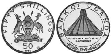 50 Shillings 1969-1970