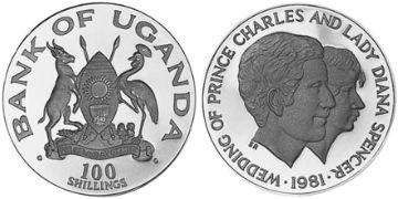 100 Shillings 1981