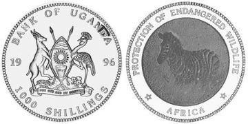 1000 Shillings 1996