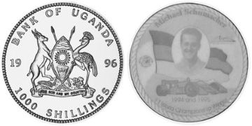 1000 Shillings 1996-1997