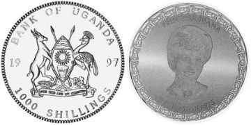 1000 Shillings 1997