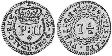 1-1/2 Reis 1699-1703