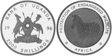 2000 Shillings 1996