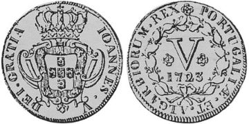 5 Reis 1723-1736