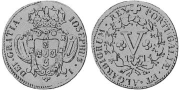 5 Reis 1751-1766