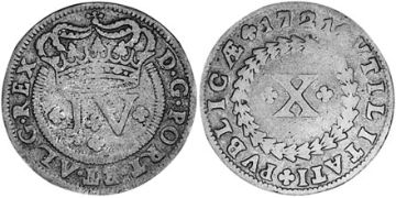 10 Reis 1712-1721