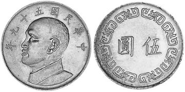 5 Yuan 1970-1981
