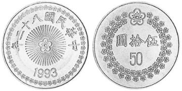 50 Yuan 1992-2000