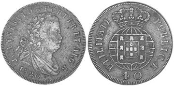 40 Reis 1820-1825