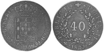 40 Reis 1829-1833