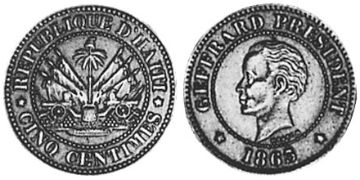 5 Centimes 1863