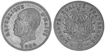 5 Centimes 1904-1905
