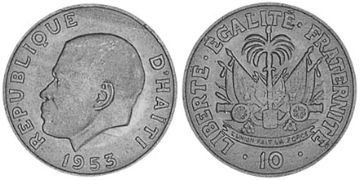 10 Centimes 1953