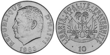10 Centimes 1975-1983