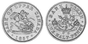 1/2 Pence 1850-1857
