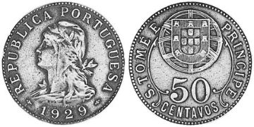 50 Centavos 1928-1929