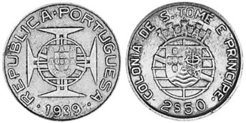 2-1/2 Escudos 1939-1948