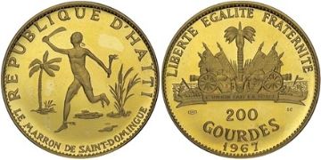 200 Gourdes 1967-1970