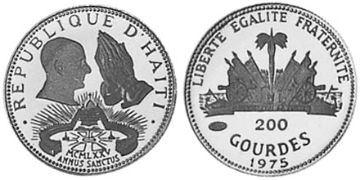 200 Gourdes 1975