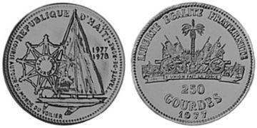 250 Gourdes 1977
